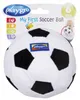 A baby soccer ball toy in its packaging. Produktbild-Vorschau