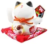 Glückskatze - Maneki-neko - Winkekatze aus Porzellan 15,5 Produktbild-Vorschau 2