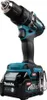 A cordless drill with a battery pack. Produktbild-Vorschau
