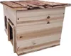 Igelhaus Holz – 32 x 26 x 21 cm – Unbehandelt – Mit Produktbild-Vorschau 7