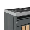 Flieks kontajnerový box 2 ks, kontajnerový box so strechou Náhľad obrázku produktu 8