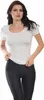 Damen T-Shirt Viskose Stretch – Slim Fit, Kurzarm, Produktbild-Vorschau 1