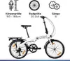 Zündapp ZF20 Speed Folder 20 Zoll Klapprad Faltrad Stadtrad Produktbild-Vorschau 4