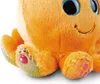 A close-up shot of an orange plush octopus toy. Produktbild-Vorschau