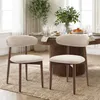 COLAMY 2-delige set keukel- en eetkamerstoelen, elegant en Productafbeelding-voorbeeld 2
