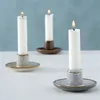 LS-LebenStil Stabkerzen Kerzenständer 3´er Set Keramik Produktbild-Vorschau 4