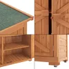 Geräteschrank Kerteminde 88 x 128 x 50 cm Kaminholzlager Produktbild-Vorschau 7