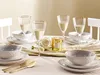 BELIANI Weingläser 4er Set Transparent mit Goldrand Produktbild-Vorschau 4