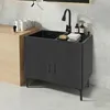 Volledig Inbouwspoelbak 81x43 cm - met Onderkast en Productafbeelding-voorbeeld 4