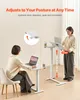 Two people using adjustable standing desks in a bright, modern room. Podgląd zdjęcia produktu