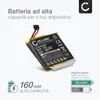 CELLONIC 1x Batteria per Smartwatch e braccialetto fitness Anteprima dell’immagine prodotto 2