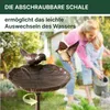 TOPANBIETER 999 Vogeltränke Rund Vogelbad Wasserschale Produktbild-Vorschau 4