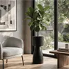 Vyveo - Blumentopf Pillar - Créme - 27x67 Produktbild-Vorschau 5