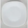 A single white dessert plate shown from a top-down view. Podgląd zdjęcia produktu
