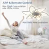 AIORBER Moderní stropní ventilátor s LED osvětlením, Náhled obrázku produktu 7