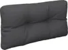 vidaXL Palettenkissen 2-tlg. Schwarz Stoff Produktbild-Vorschau 5
