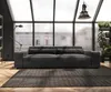 DELIFE Big-Sofa Sirpio XL 270x130 cm Mikrofaser Schwarz Produktbild-Vorschau 2
