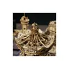A close-up of a wooden carousel model. Anteprima dell’immagine prodotto