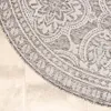 Volero - Outdoor Teppich Rund - Summer Oriental Hellgrau - Produktbild-Vorschau 5