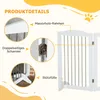 PawHut – barierka dla psów, barierka zabezpieczająca drzwi, Podgląd zdjęcia produktu 6