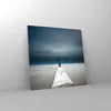 Bilder auf glas - Einteilig - Turm Strand Himmel - 70x70cm Produktbild-Vorschau 4