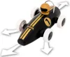 BRIO Rennwagen Schwarz/Gold BRIO 63044300 - für Kinder ab 2 Produktbild-Vorschau 3