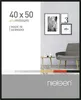 nielsen aluminiowa ramka na zdjęcia Pixel, 40x50 cm, czarna Podgląd zdjęcia produktu 1