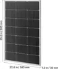 VEVOR Monokristalline Solarmodule 100W, PV-Modul mit Produktbild-Vorschau 8