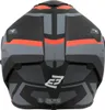 Casque Bogotto Phantom Codex Fiberglass, noir/gris/rouge, S Voir les images du produit 5