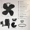 Ventilateur de cheminée Yardin, fonctionnant à la chaleur, Voir les images du produit 2
