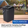 WENKO Abfalleimer Mülleimer Abfallsammler Bad WC Küche 5l Produktbild-Vorschau 6