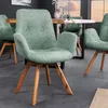 riess- ambiente Drehbarer Design Stuhl BALTIC mint Bouclé Produktbild-Vorschau 1