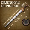 Épée Herugrim du roi Théoden inspirée de The Lord of the Voir les images du produit 8