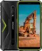 A rugged smartphone with a construction excavator on its screen, displayed against a light gray background. Náhled obrázku produktu
