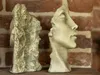 Vidroflor Kunststein Gesicht "FRAU", Klein Produktbild-Vorschau 9