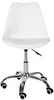 Akord Sedia Girevole Bianca 44X40X85 Cm Anteprima dell’immagine prodotto 4
