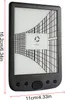 6-Zoll-E-Book-Reader, augenfreundlicher E-Reader mit Produktbild-Vorschau 9