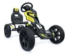 Großer Gokart mit Pedalen Schaumreifen - Gelb Produktbild-Vorschau 1