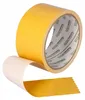 A roll of double-sided tape with a section unrolled. Produktbild-Vorschau
