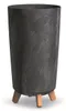 BirnePower Gracia Tubus Slim Effect Blumentopf Beton Optik Produktbild-Vorschau 1