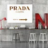 Leinwandbild mit untertiteln braun 120x80 cm Feeby weiß Produktbild-Vorschau 2