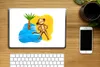 MuchoWow® Laptop Aufkleber Sticker Cover Affe - Strand - Produktbild-Vorschau 2