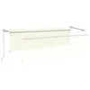 A cream-colored retractable awning shown in a diagrammatic view against a white background. Náhled obrázku produktu