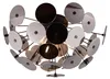 Deckenleuchte DISCALGO Chrom bedampft Ø 54cm Produktbild-Vorschau 2