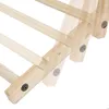 Relaxdays Liegestuhl Holz, Holz Strandliege mit Stoffbezug, Produktbild-Vorschau 8