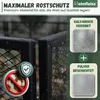 Heimfleiss Komposter Metall 450L Schwarz – Kompostkorb, Produktbild-Vorschau 4