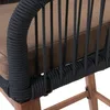 2er-Set Rope-Barhocker HWC-O22, Outdoor Sitzpolster Produktbild-Vorschau 4