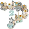 Bieco Geburtstagszug Holz - Scandi Look 0-99 Jahre - Produktbild-Vorschau 1