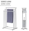 WENKO Handtuch Ständer LIONI Edelstahl Badetuch Halter Produktbild-Vorschau 4
