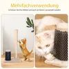 Katzenkratzbaum mit Bürste,Kratzsäule für Katze Kratzstamm Produktbild-Vorschau 3